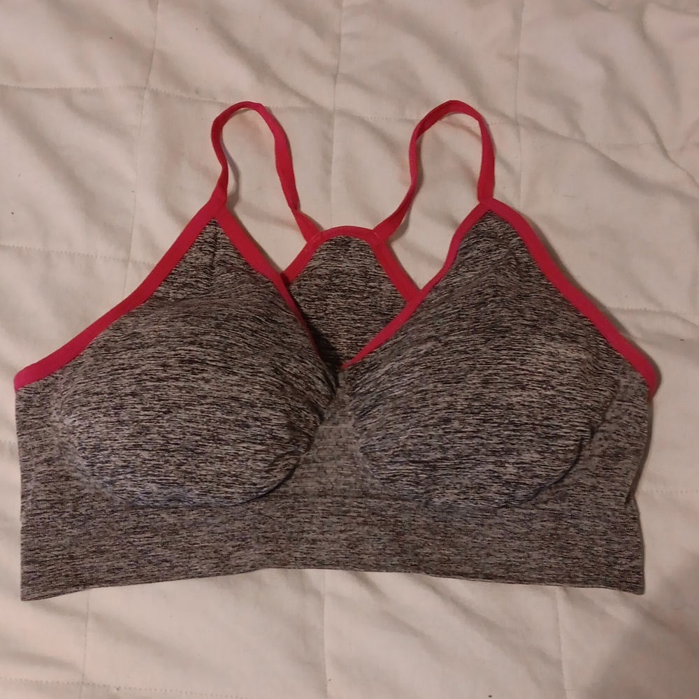 AK XXL gray sports bra